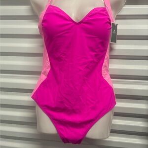 Vibrant Pink One-Piece Swimsuit